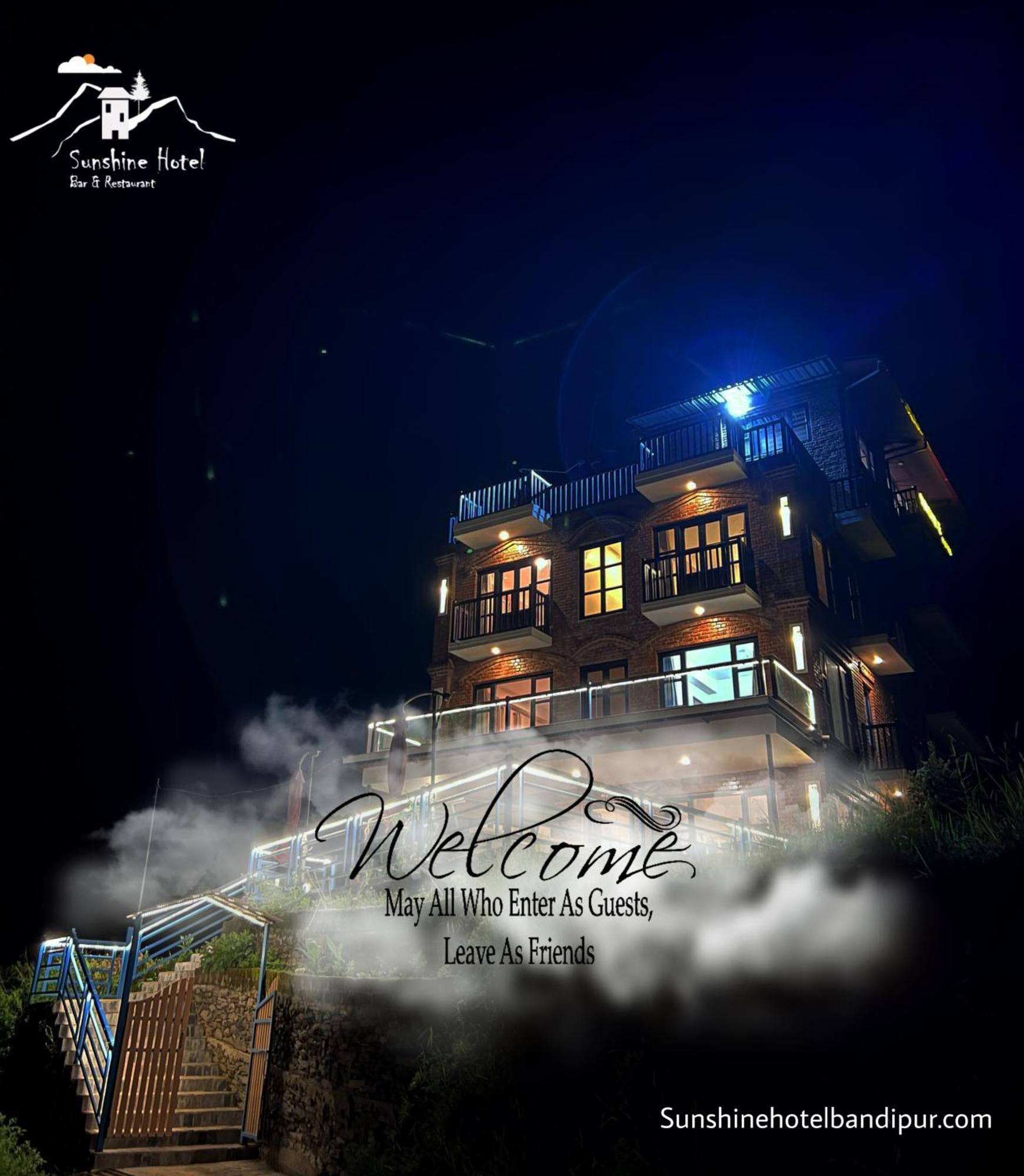 Sunshine Hotel Bandipur Tanahun Exteriér fotografie